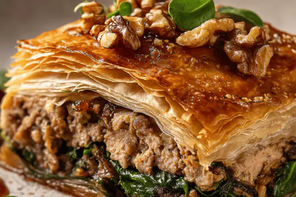 Savory Meat Puff Pastry
