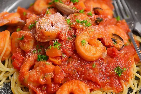 Seafood Fra Diavolo Spin