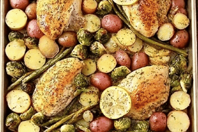 Sheet Pan Citrus Chicken