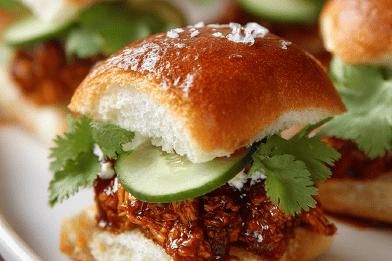 Shredded Tofu Sliders