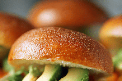 Nordic Shrimp Avocado Burgers