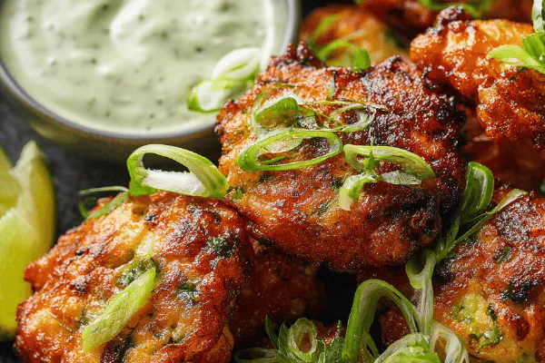 Crunchy Corn Fritters