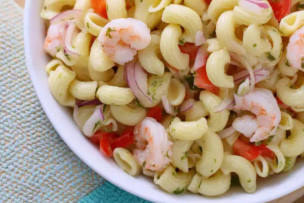 Shrimp Pasta Salad Remix