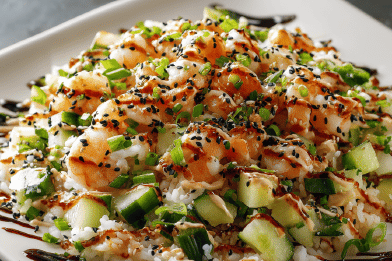 Nordic Shrimp Tartare Salad