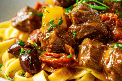 Slow Cooker Beef Daube Revival