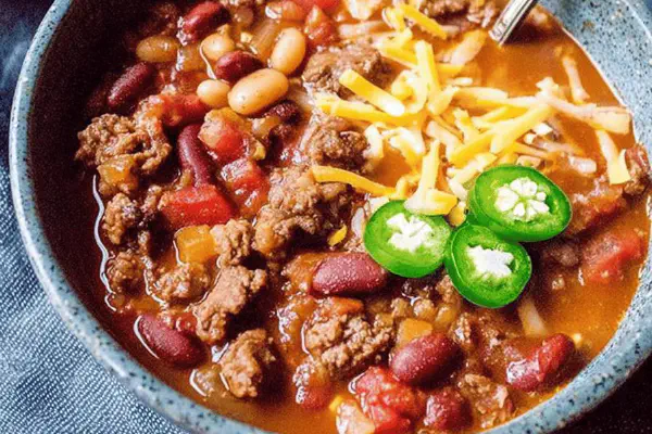 Slow Cooker Spiced Lamb Chili