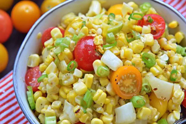 Smoked Gouda Corn Salad