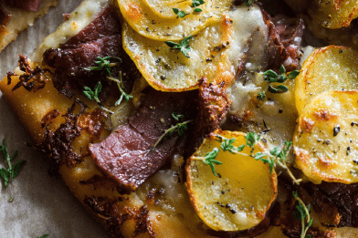 Smoked Meat Potato Focaccia
