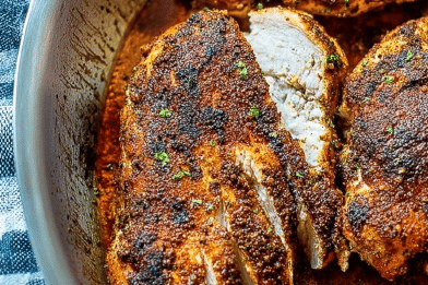 Smoky Blackened Chicken