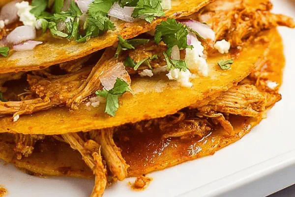 Smoky Chicken Birria Tacos