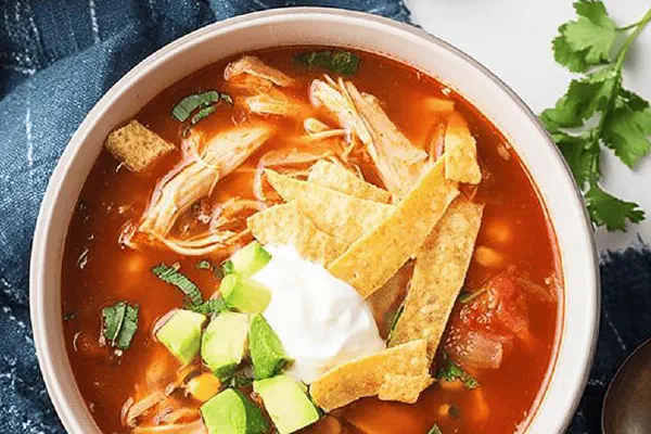 Smoky Chicken Tortilla Soup