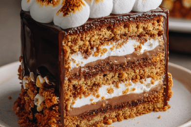 S'mores Cake Remix