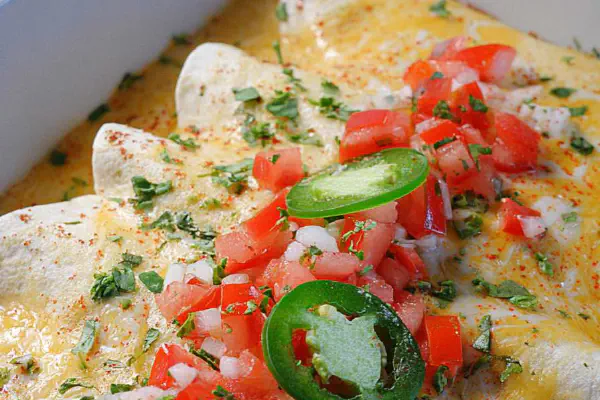 Smothered Chicken Burritos Remix