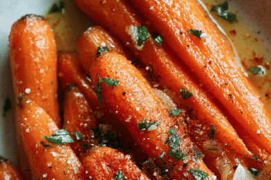 Sous Vide Buttered Carrots Twist