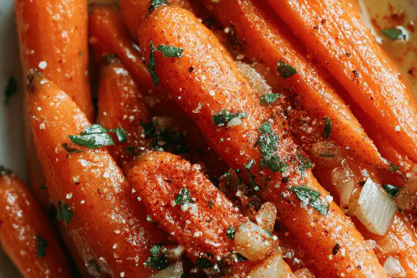 Sous Vide Buttered Carrots Twist