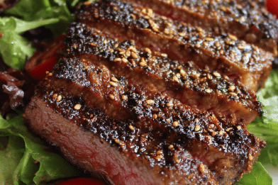 Spiced Beef Steaks