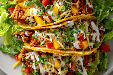 Spiced Chicken Tacos Twist