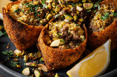 Spiced Lamb Kebbés