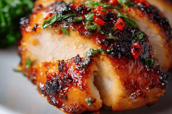 Spiced Miso Ginger Chicken