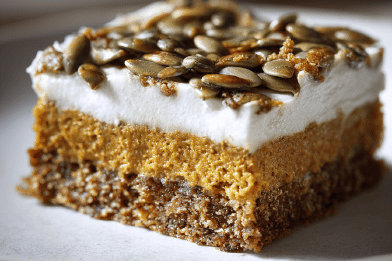 Spiced Pumpkin Squares