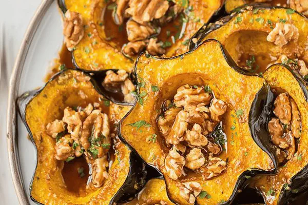 Spiced Roasted Acorn Squash