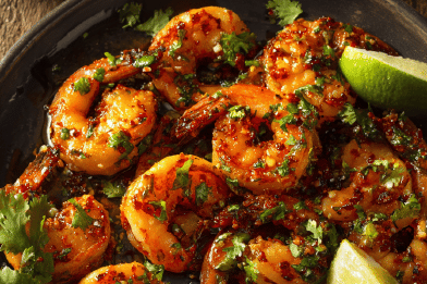Spicy Chili Marinated Shrimp