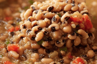 Spicy Creole Peas Twist