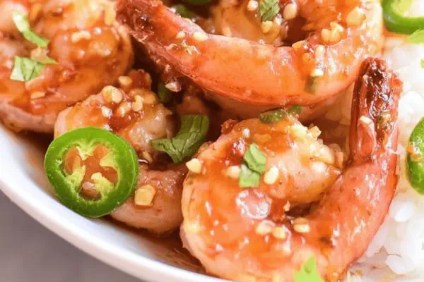 Spicy Garlic Shrimp Twist