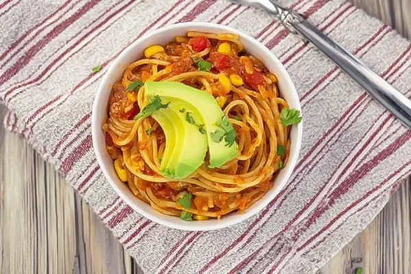 Spicy Southwest Spaghetti
