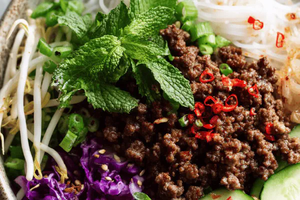 Sesame Salmon Edamame Bowl