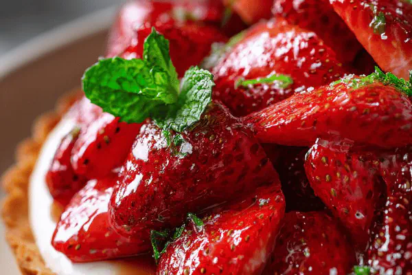 Strawberry Mascarpone Tart