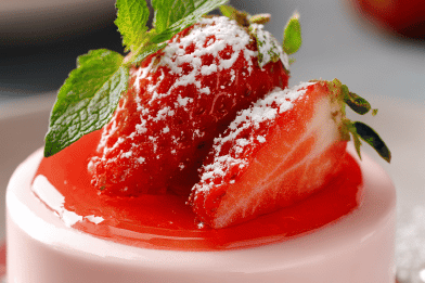 Strawberry Mousse Dessert