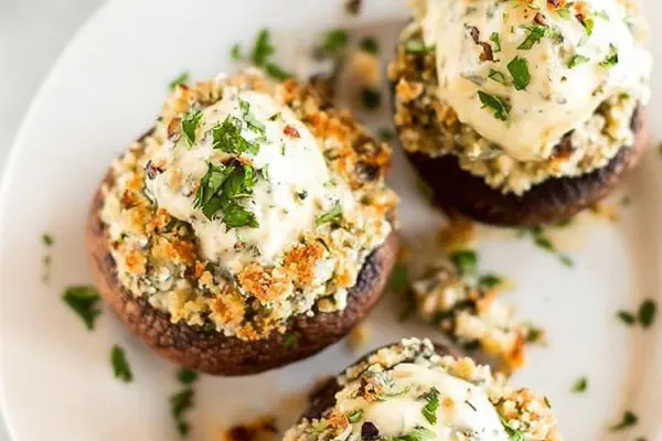 Stuffed Mushrooms Twist
