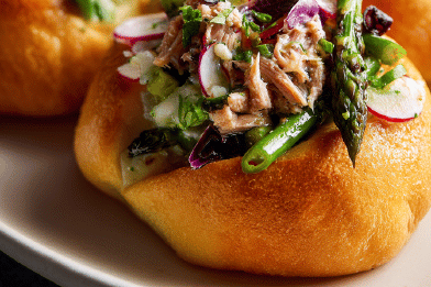 Stuffed Niçoise Buns