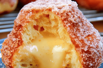 Stuffed Sufganiyot with Twist