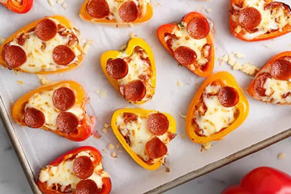 Stuffed Sweet Pepper Bites