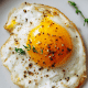 Ham Waffles Poached Eggs