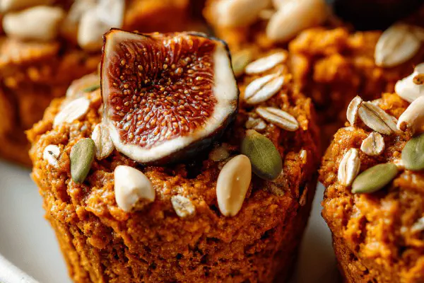 Buckwheat Banana Almond Muffins