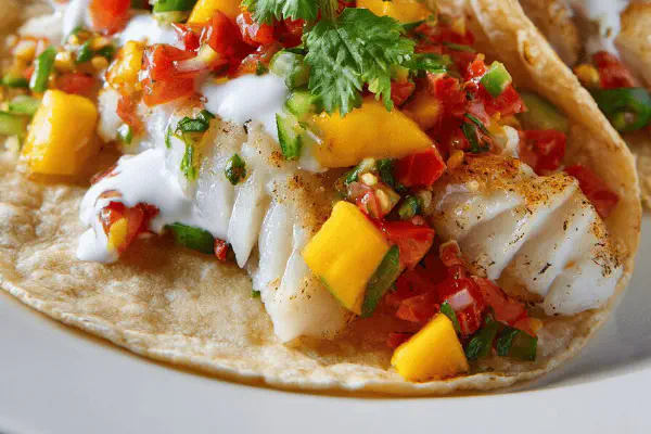 Tangy Fish Tacos Twist