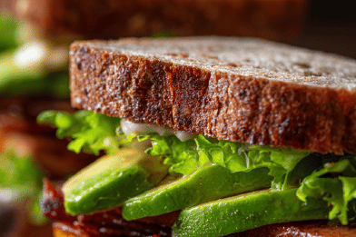 Tofu Bacon Sandwich