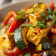 Tofu Aubergine Stir-Fry