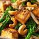 Tofu Aubergine Stir-Fry