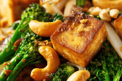 Tofu Veggie Stir-Fry Remix