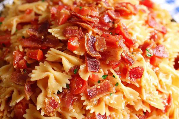 Tomato Bacon Pasta