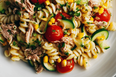 Tuna Pasta Salad Remix