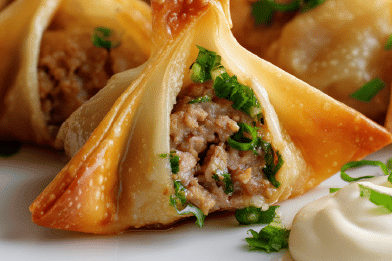 Turkey Coriander Wontons
