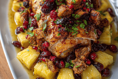 Turkey Roast with Pineapple