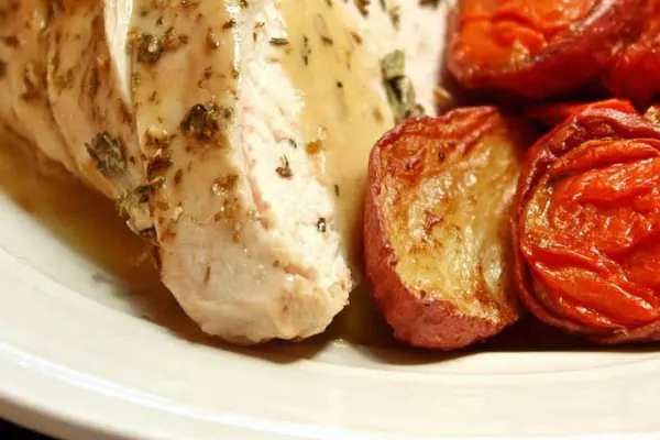 Tuscan Turkey Slow-Cooked