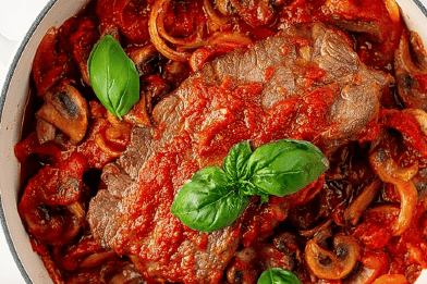 Twisted Carne alla Pizzaiola