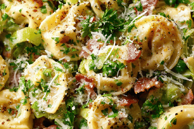 Twisted Cheese Tortellini